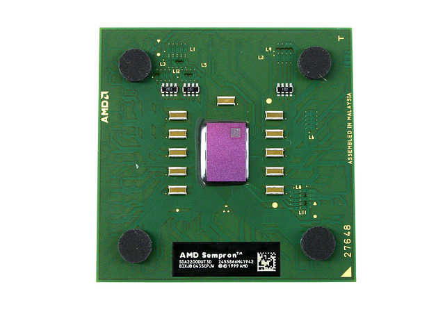 AMD Sempron 2200+ — Sempron Thoroughbred 1.5 GHz Socket A Processor — SDA2200DUT3D
