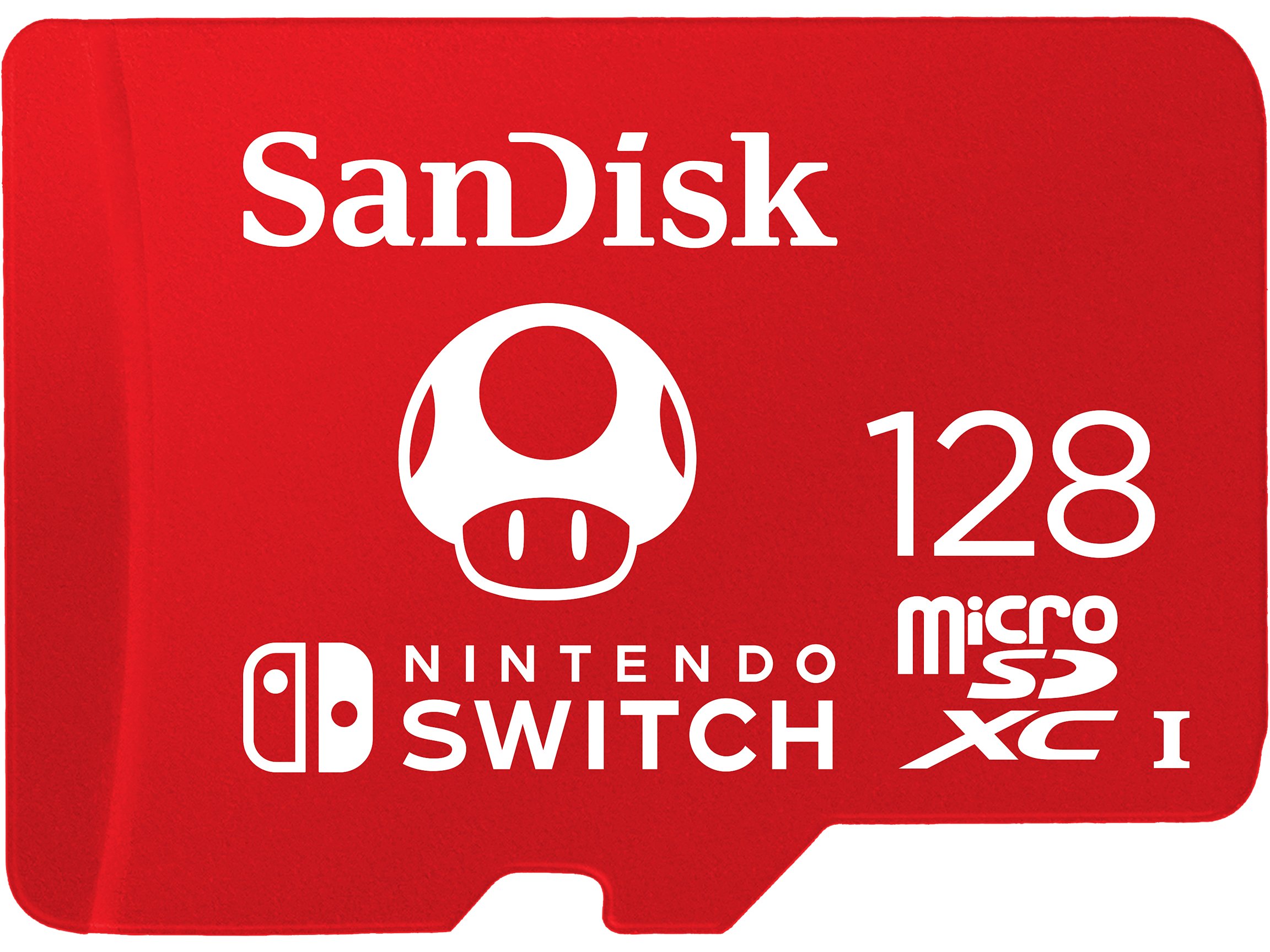 Карта памяти SanDisk 128GB microSDXC для Nintendo Switch — 100MB/s