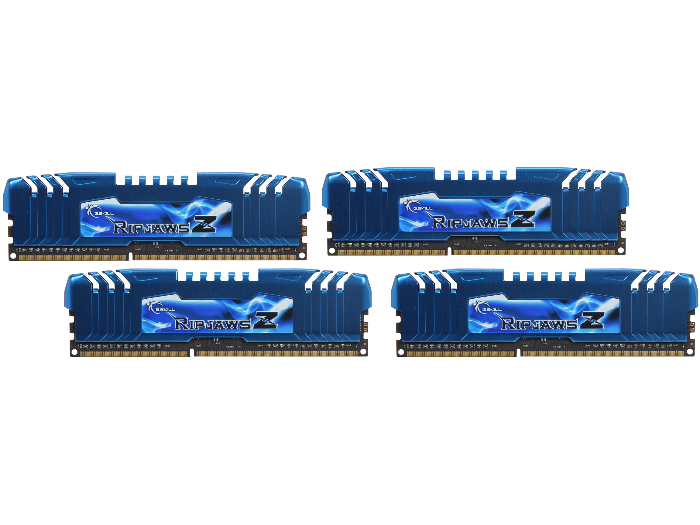 G.SKILL Ripjaws Z Series 16GB (4 x 4GB) DDR3 2133 (PC3 17000) Desktop Memory Model F3-2133C10Q-16GZM