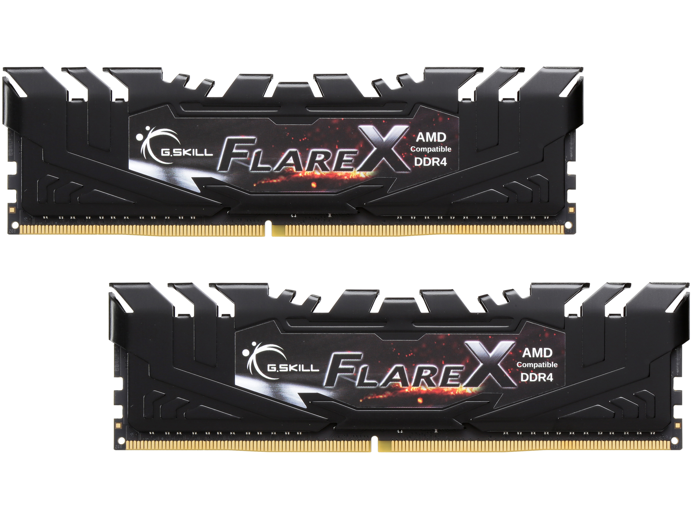 G.SKILL Flare X (for AMD) 16GB (2 x 8GB) DDR4 2400 (PC4 19200) Desktop Memory Model F4-2400C16D-16GFX