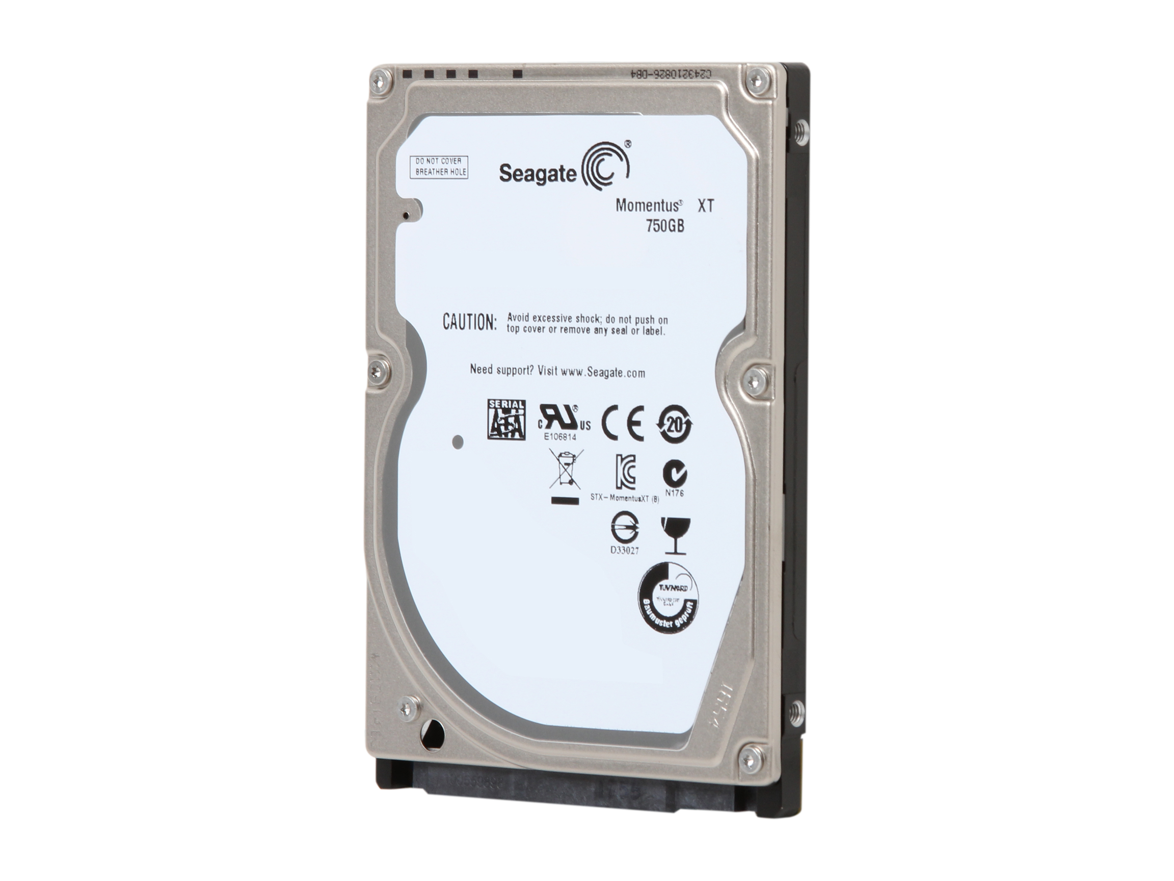 Seagate Momentus XT ST750LX003 750GB 7200 RPM 32MB Cache SATA 6.0Gb/s 2.5″ Solid State Hybrid Drive Bare Drive