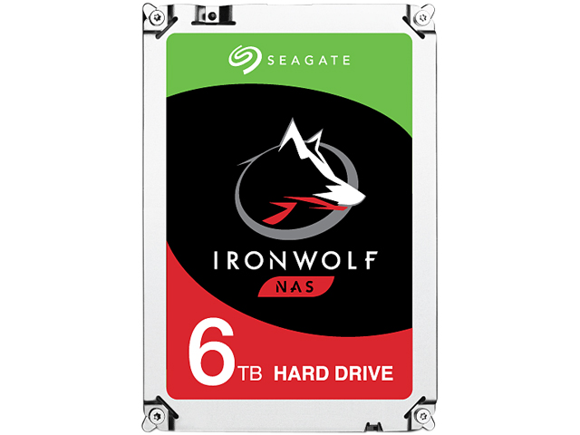 Seagate IronWolf 6TB NAS Hard Drive 7200 RPM 128MB Cache SATA 6.0Gb/s 3.5″ Internal Hard Drive ST6000VN0041
