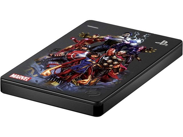 Seagate 2TB Portable Hard Drive USB Model STGD2000104 Avengers Assemble