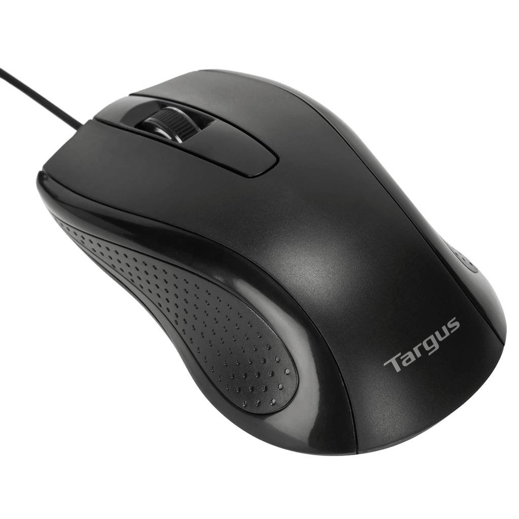 Targus 3-Button USB Full-Size Optical Mouse — AMU81USZ