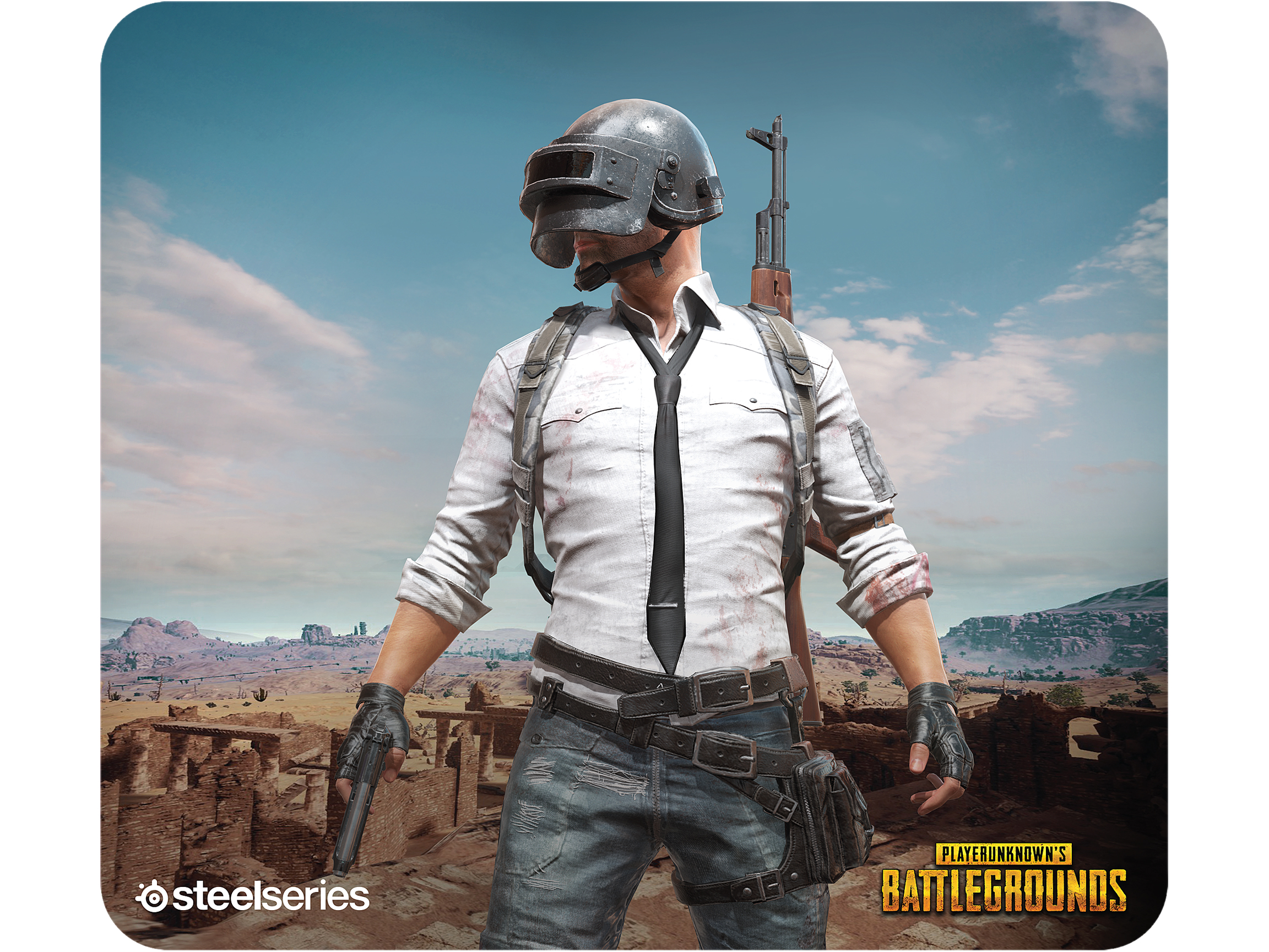 SteelSeries 63808 QcK+ PUBG Miramar Edition Mouse Pad