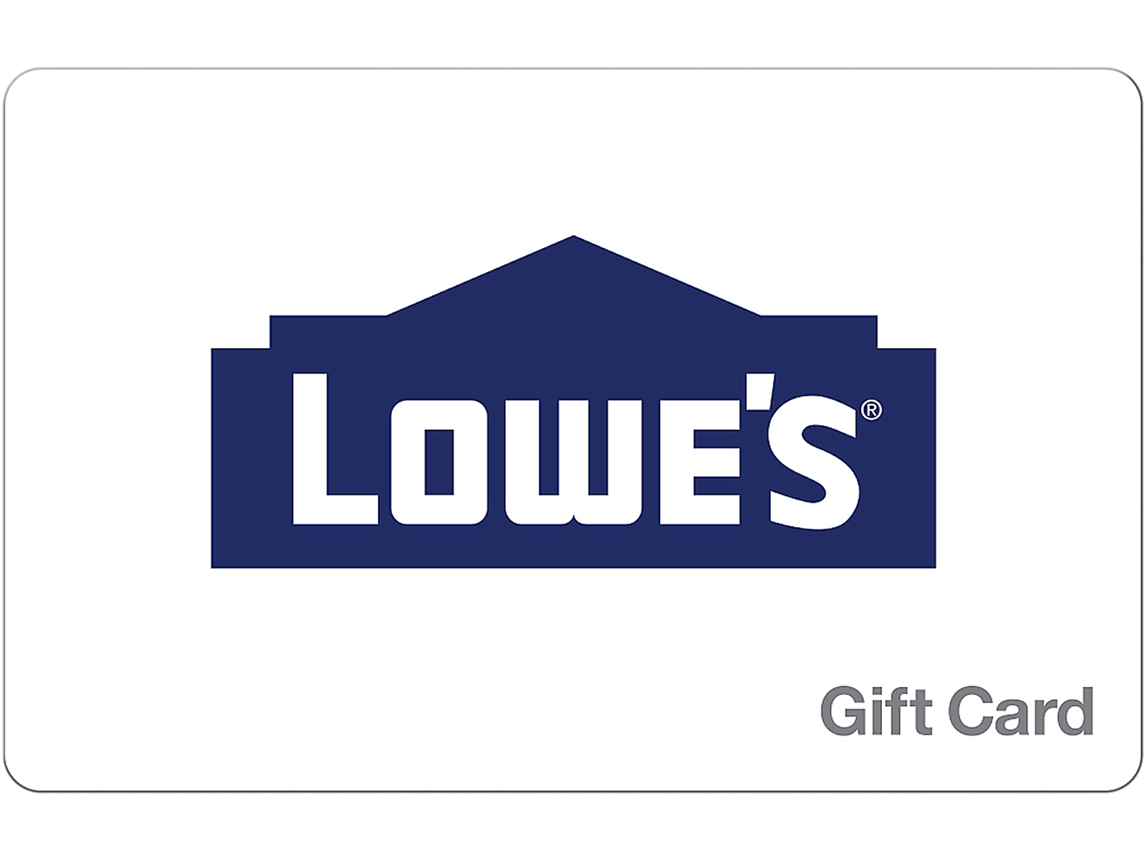 Подарочная карта Lowe’s на  (Доставка по электронной почте)