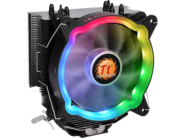 Thermaltake UX200 ARGB Lighting 120mm Hydraulic Bearing CPU Cooler — CL-P065-AL12SW-A