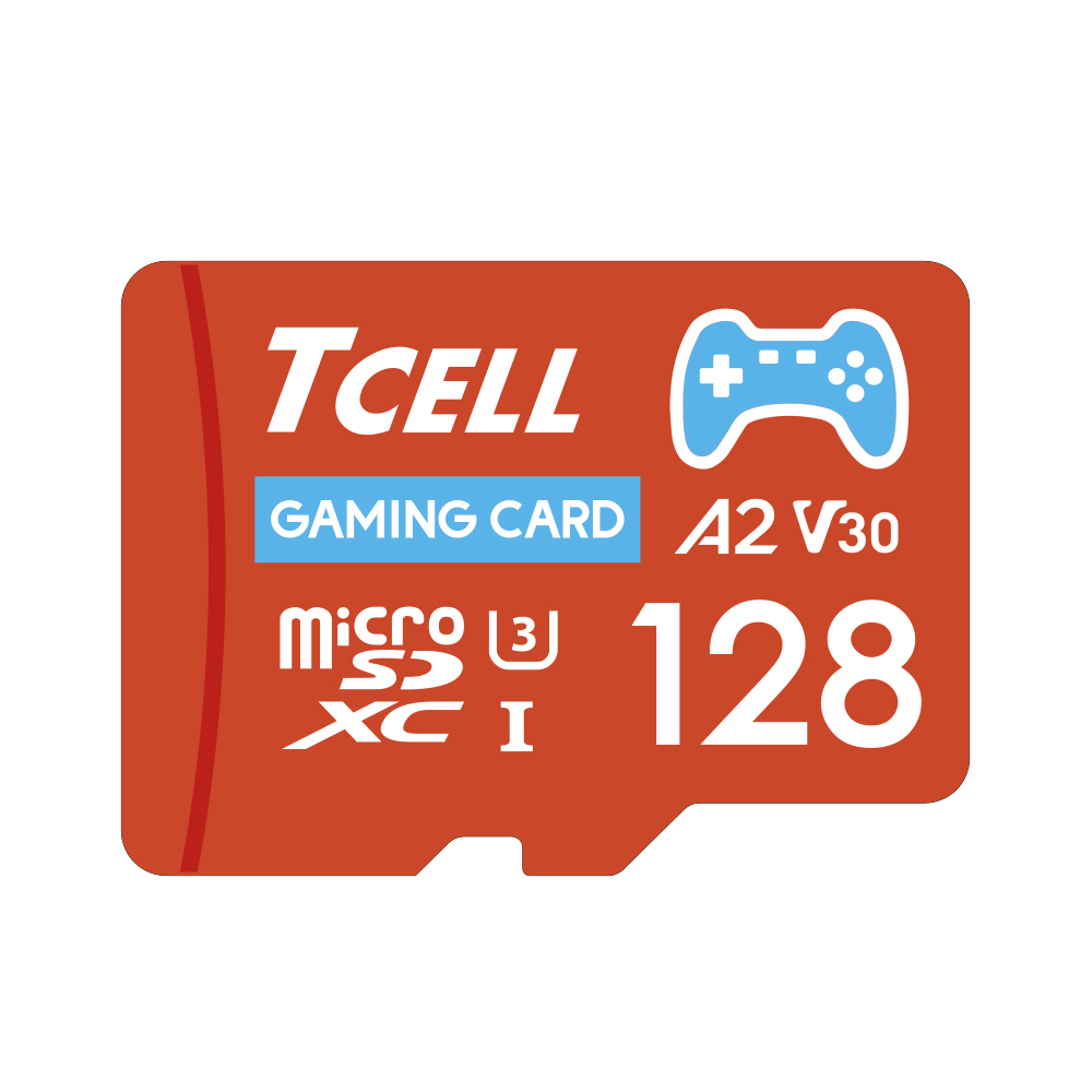 Карта памяти TCELL 128GB microSDXC A2 для Nintendo Switch и игровых консолей