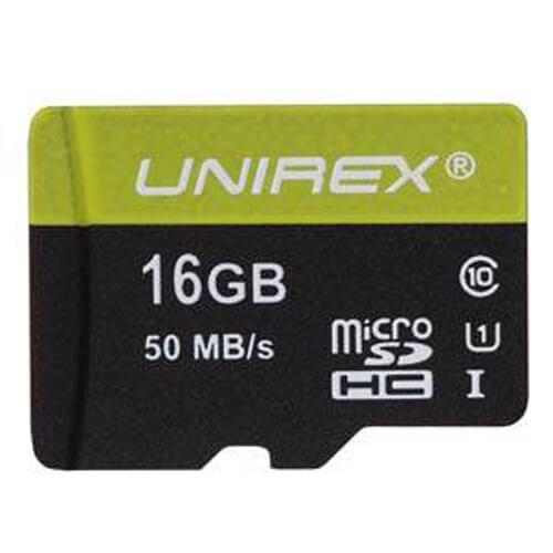 Карта памяти microSDHC Unirex 16GB