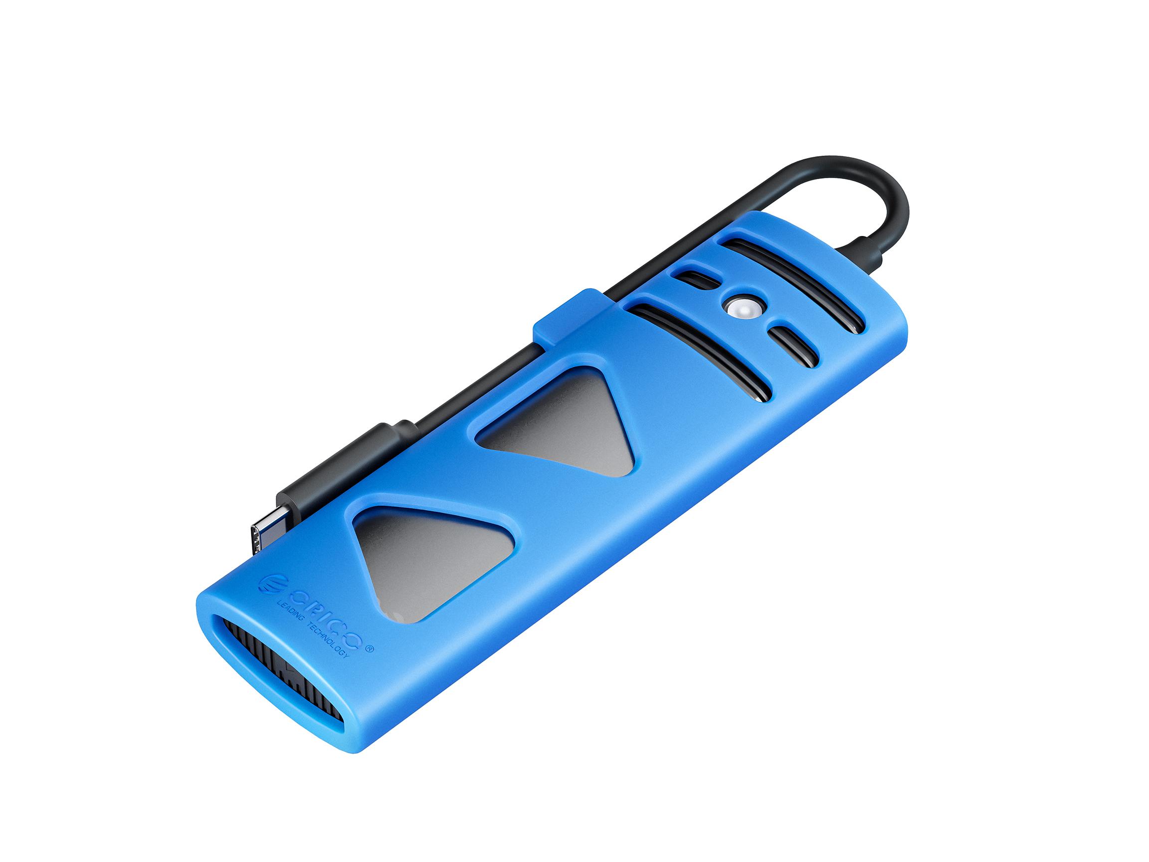 ORICO Portable M.2 NVMe SSD Enclosure NVME SATA Dual Protocol Case Tool Free M.2 SSD Enclosure External for NVME PCIE NGFF SATA SSD Disk Box