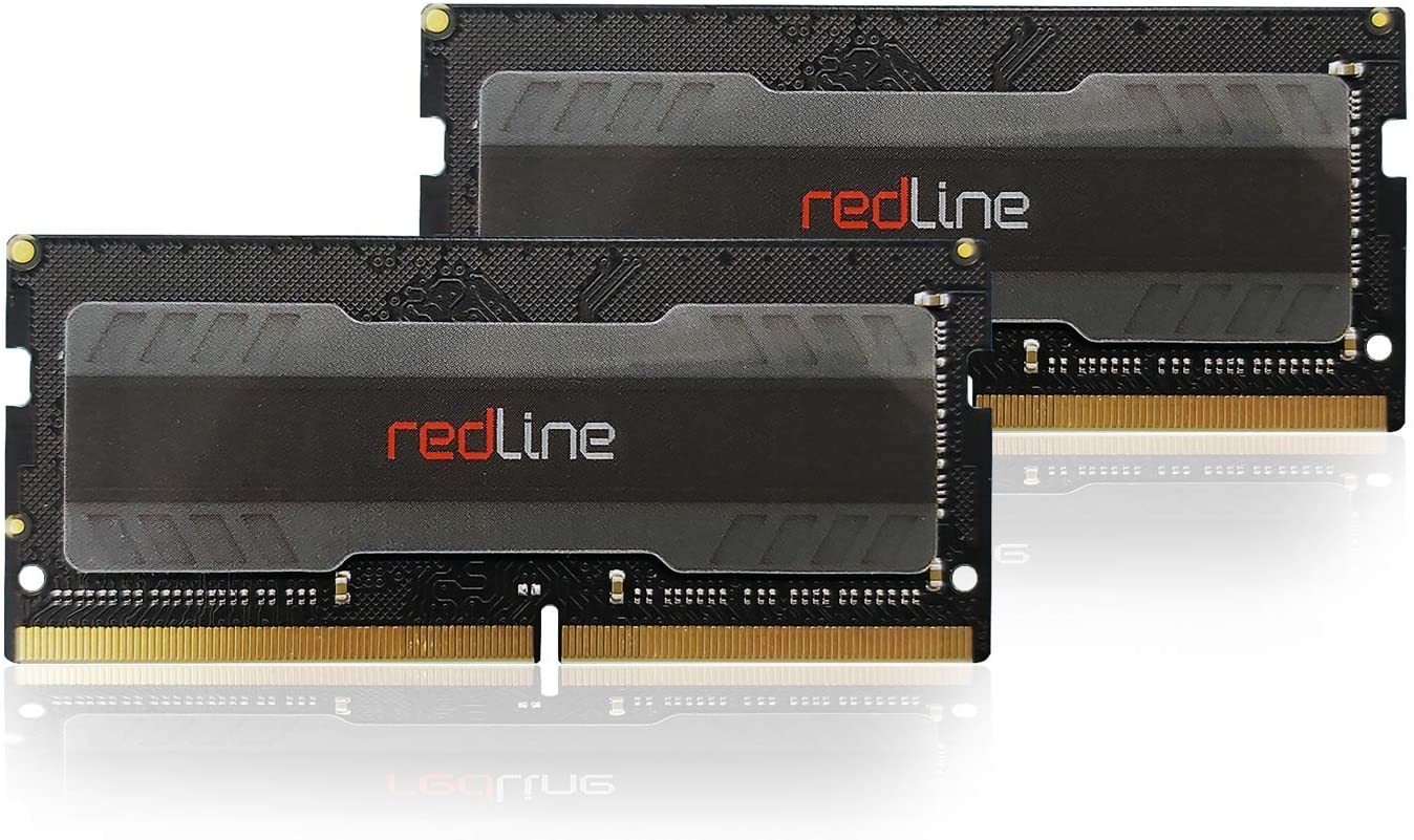 Mushkin 64GB(2X32GB) Redline SODIMM DDR4 PC4-23400 2933 17-19-19-39 Laptop Memory Model MRA4S293HKKF32GX2