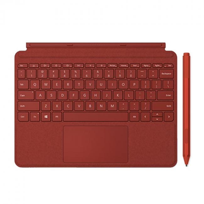 Microsoft Surface Go Signature Type Cover Poppy Red+Surface Pen Poppy Red