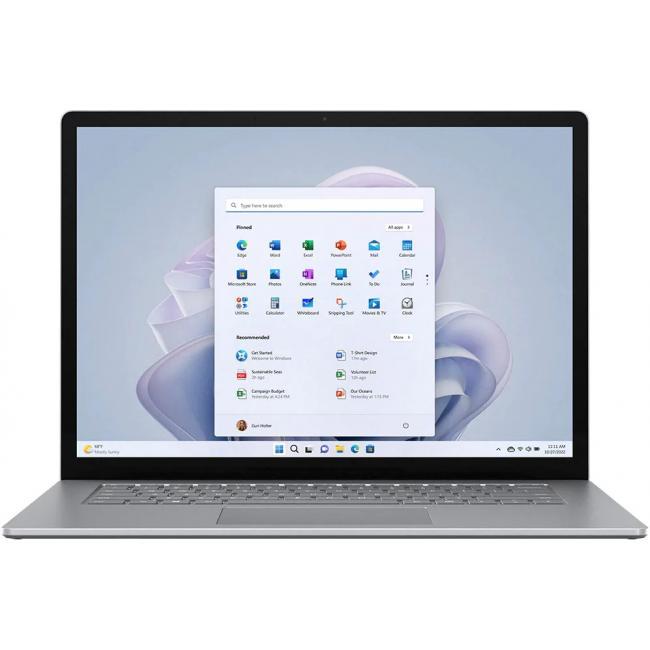Microsoft Surface Laptop 5 — 13.5″ Touchscreen — Intel Core i5-1235U — 8GB RAM — 256GB SSD — Windows 11 Home — Intel Evo Platform — QZI-00001 — Platinum