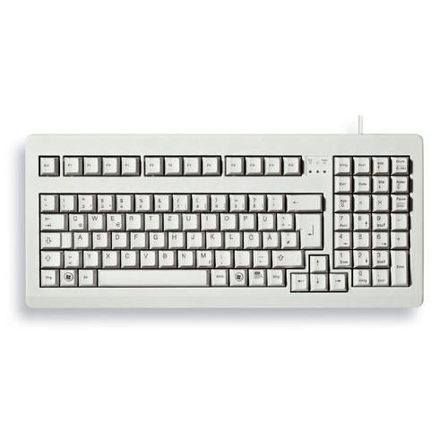 CHERRY G80-1800LPCEU-0 Light gray, 16″ USB/PS2 combo interface