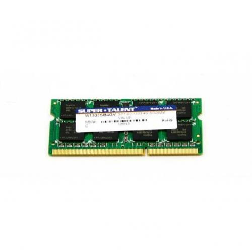 SUPER TALENT W1333SB4GV(SZ) Super Talent DDR3-1333 SODIMM 4GB Notebook Memory