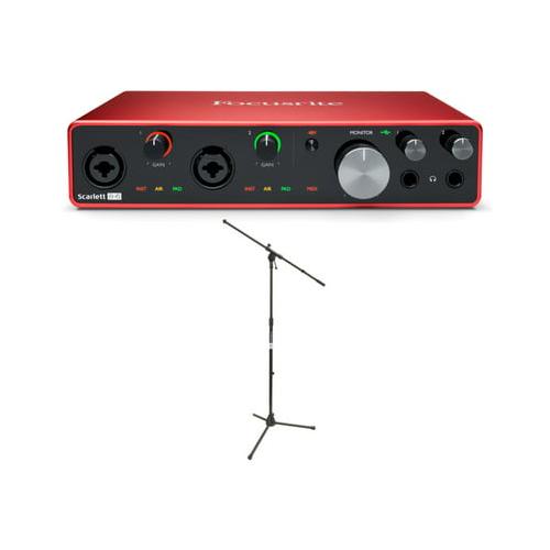 Focusrite Scarlett 8i6 3rd Gen 8×6 USB Audio Interface Bundle