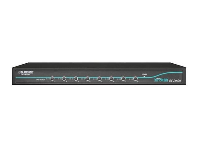 Black Box ServSwitch EC KVM Switch KV9208A — 8×4 — 1U Rack