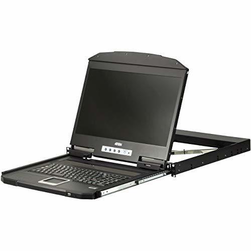 Aten CL3100 LCD KVM 18.5″ Console with Standard Rack Mount Kit CL3100NX