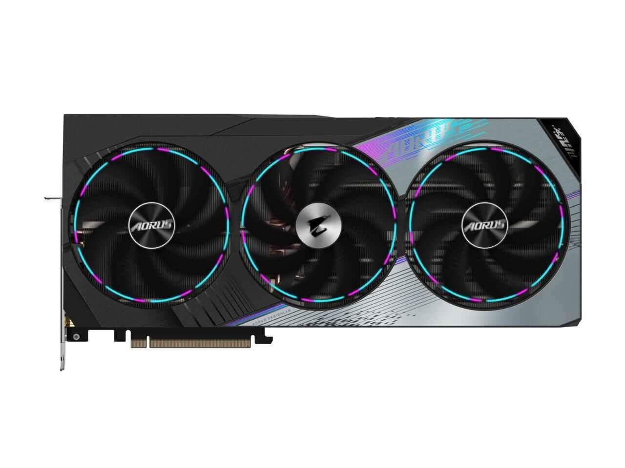 GIGABYTE AORUS GeForce RTX 4080 16GB MASTER GDDR6X PCI Express 4.0 x16 ATX Video Card GV-N4080AORUS M-16GD