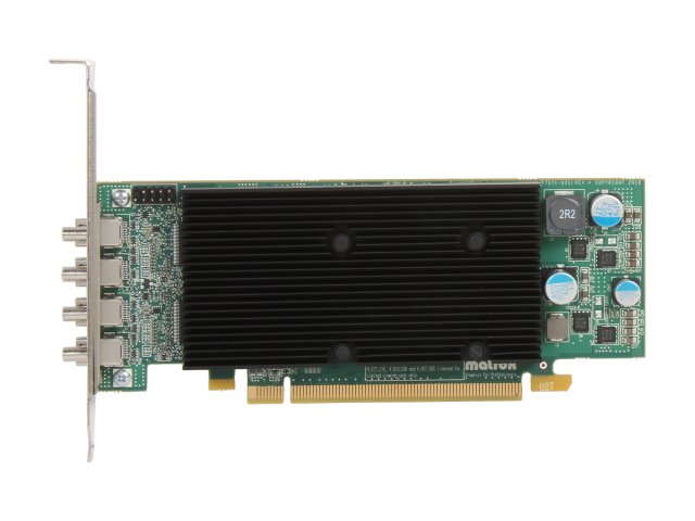 Matrox M9148 M9148-E1024LAF 1GB PCI Express x16 Low-profile Workstation Video Graphics  Card