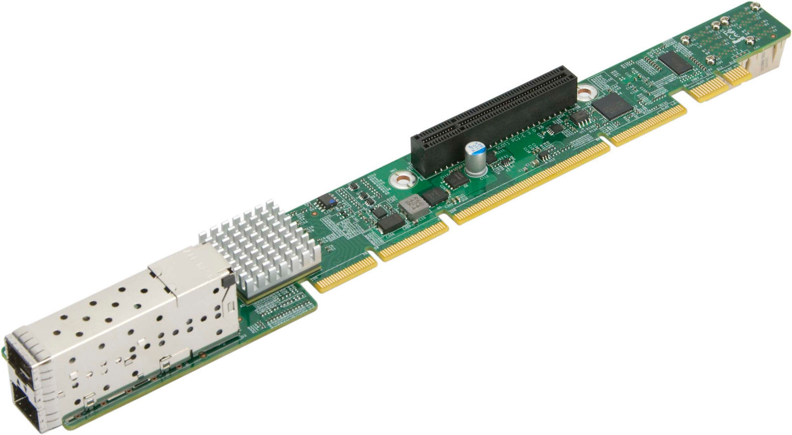 SuperMicro AOC-URN2-I2XS 1U Ultra Intel 82599ES—2 10Gb SFP+ ports, 2 NVMe ports