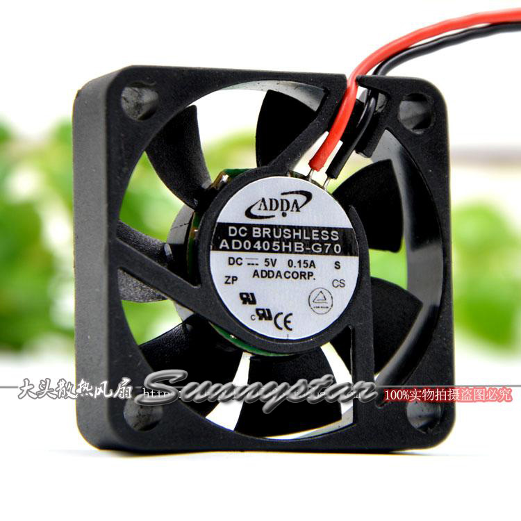 ADDA AD0405HB-G70 4010 5V 0.19A Cooling fan for Switcher CPU