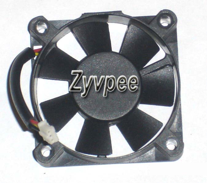 Square Cooler of 6015 KD1206PHB3 with 12V 1.2W 3-wires 3 Pins case fan cpu cooler