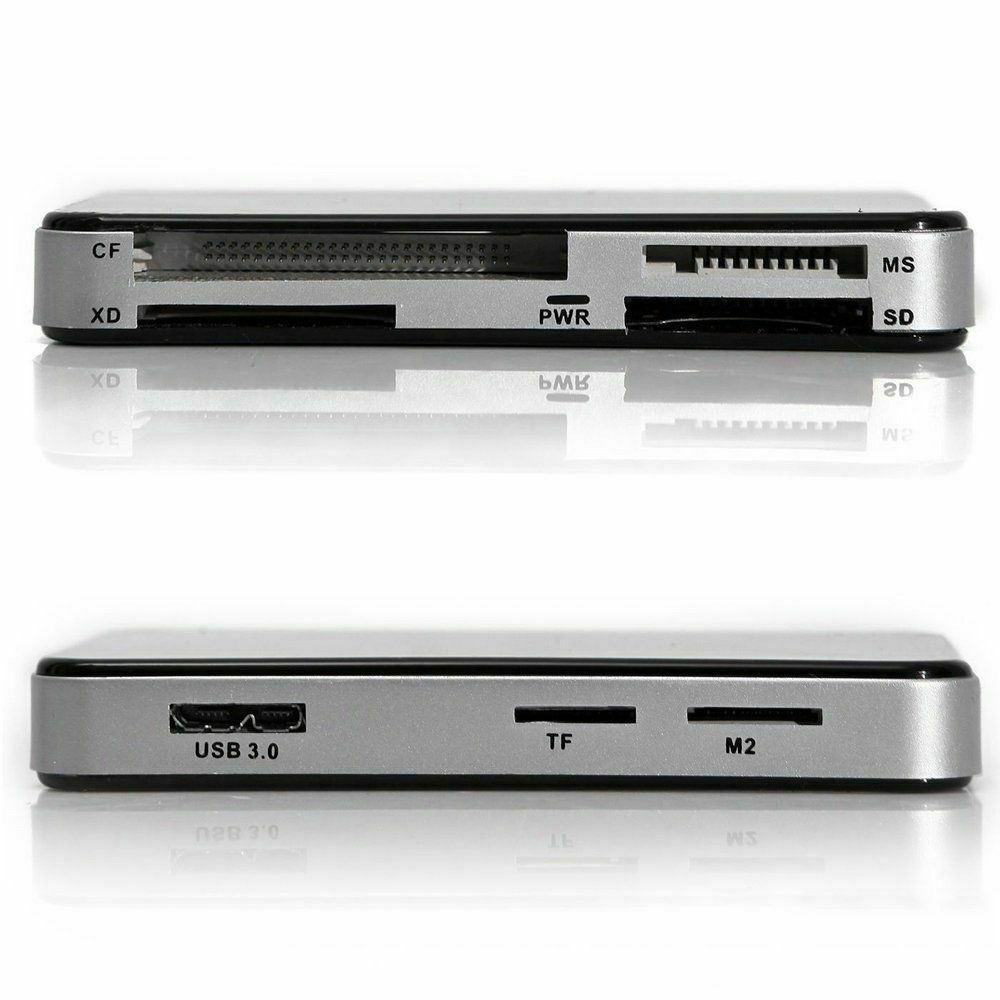 SANOXY USB 3.0 8-in-1 Compact Flash Multi Card Reader CF Adapter Micro SD MS XD 5Gbps