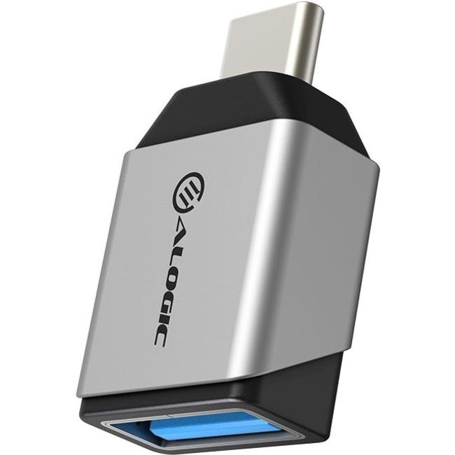 Alogic Ultra Mini USB-C to USB-A Adapter -Space Grey ULCAMNSGR