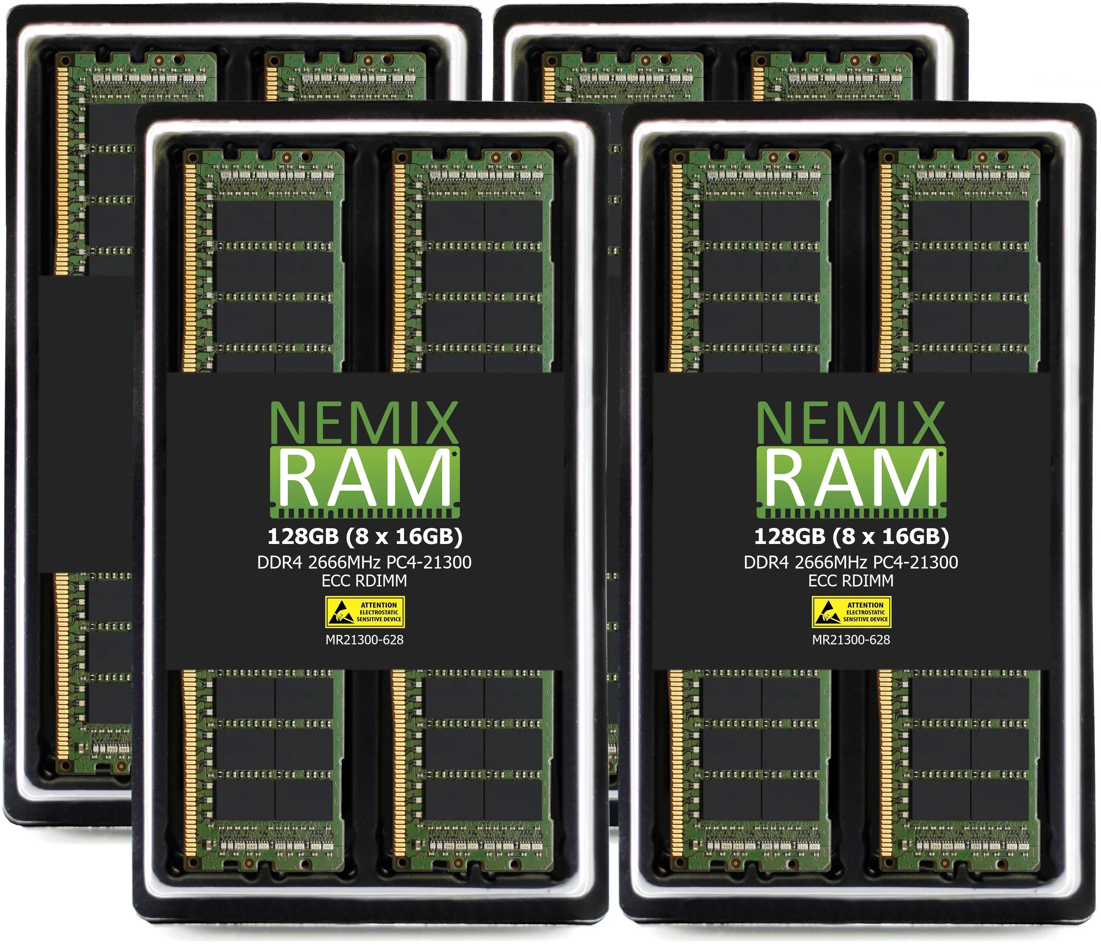 NEMIX 128GB (8x16GB) DDR4 2666MHz ECC Registered Server Memory для Mac Pro 2020