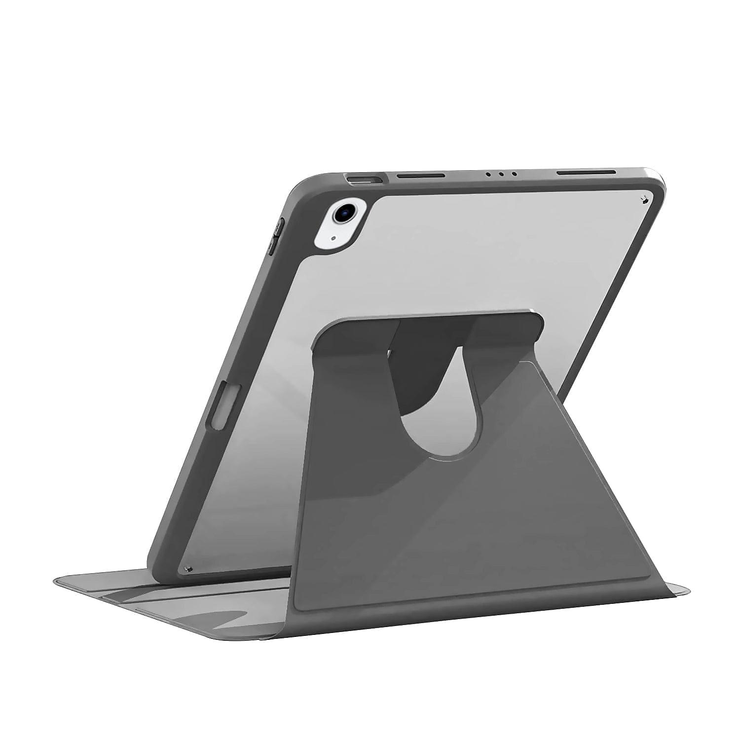 SaharaCase Rotating Folio Case for Apple iPad (10th Generation 2022) Dark Gray