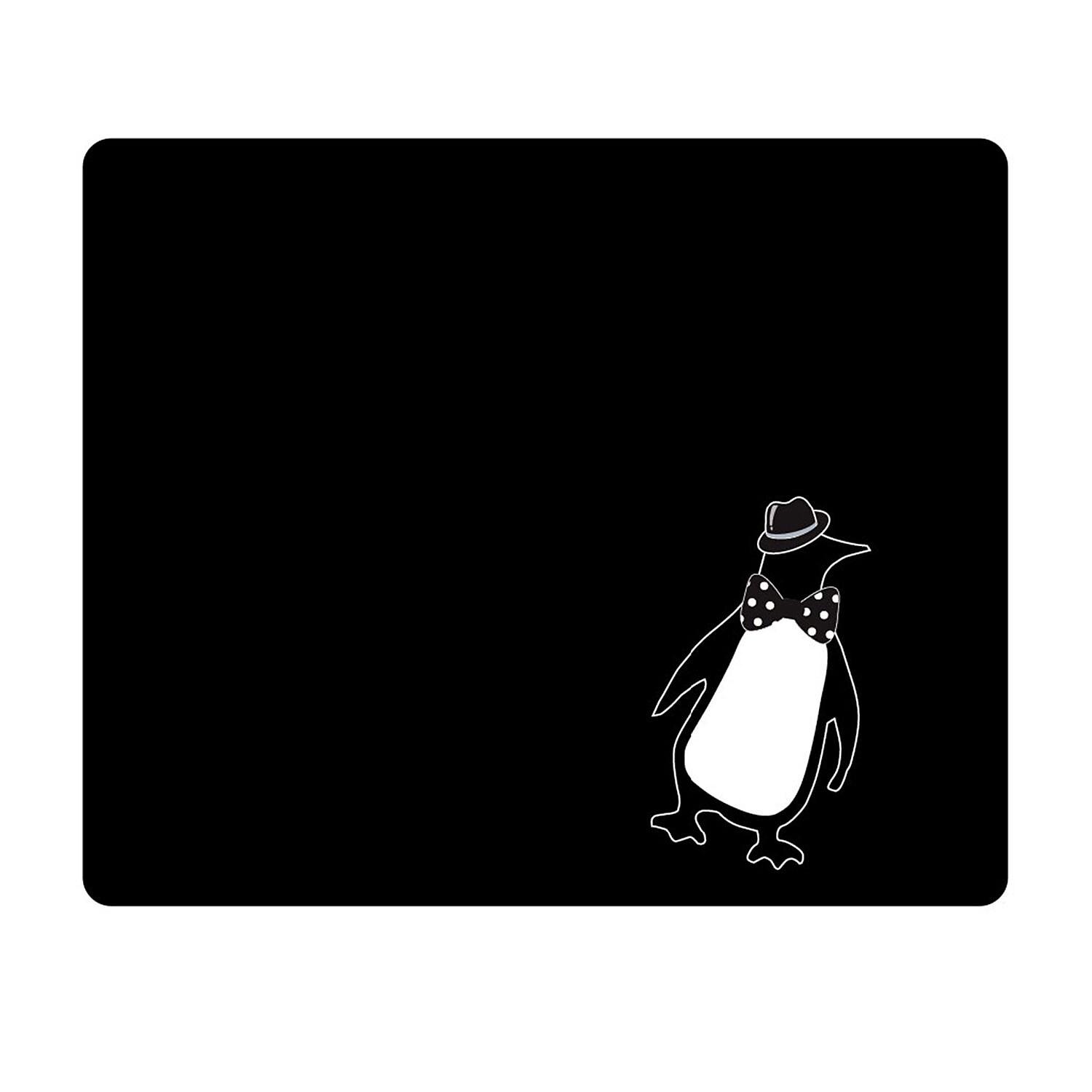 OTM Essentials 731969577509 Prints Black Mouse Pad, Penguin