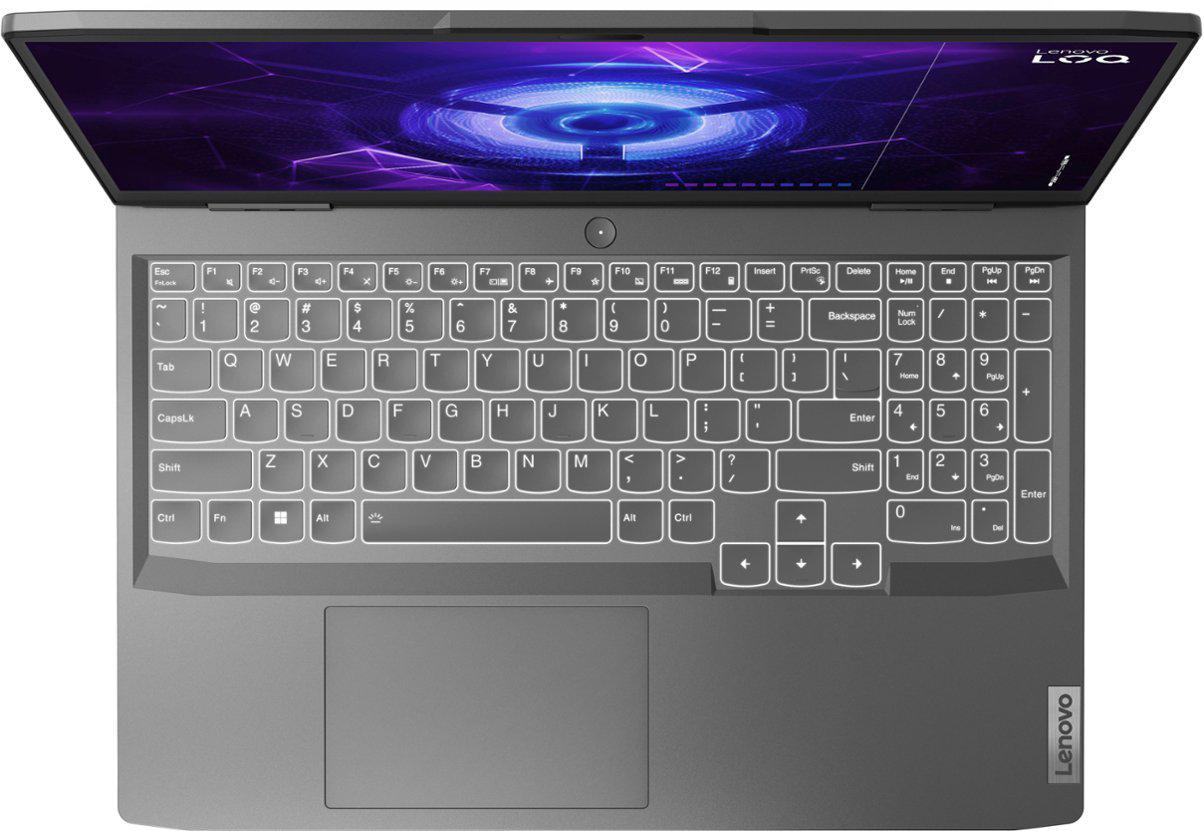 Lenovo LOQ 15.6″ Gaming Laptop (FHD) — Intel Core i5-13420H with 8GB Memory — NVIDIA GeForce RTX 3050 with 6GB — 1TB SSD — Storm Grey
Notebook