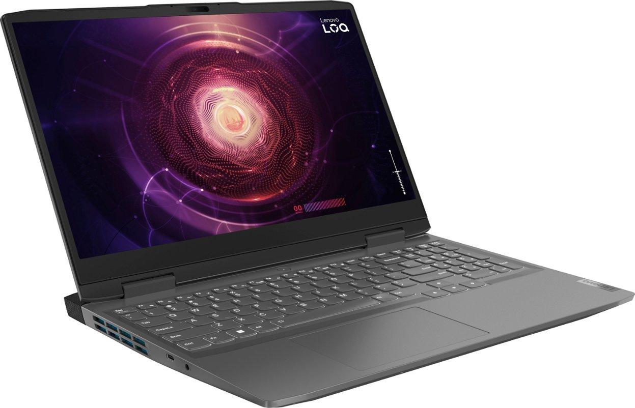 Lenovo LOQ 15.6″ Gaming Laptop FHD — AMD Ryzen 7 7840HS with 8GB Memory — NVIDIA Geforce RTX 4050 — 512GB SSD Storage — Storm Grey Notebook PC 82XT001NUS