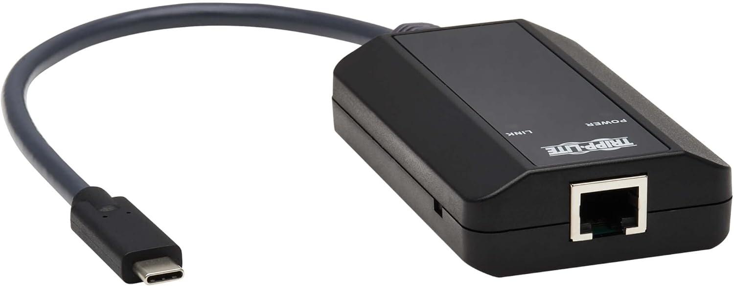 Tripp Lite NetDirector USB-C Server Interface Unit with Virtual Media Support (B064 Series), 1080p HD Resolution, Plug-and-Play with No Software Needed, TAA Compliant, 3-Year Warranty (B055-001-C)