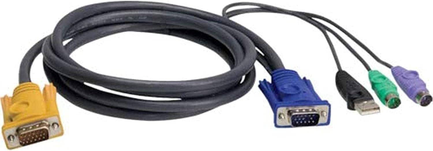 ATEN 5302UP PS/2 USB KVM Cable 1.8 m