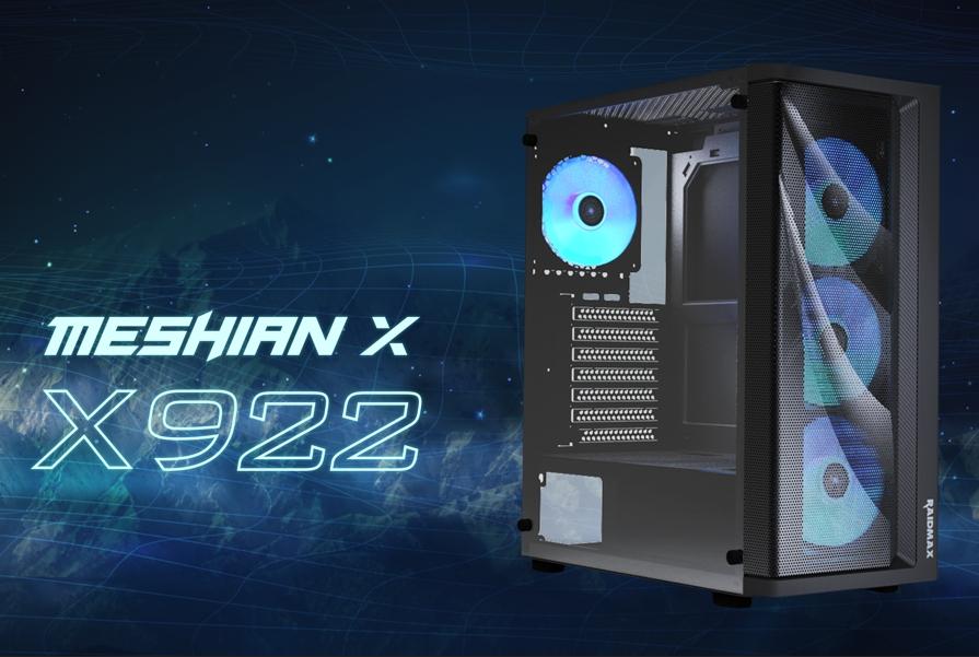 Корпус Raidmax X922 ATX Mid Tower с RGB подсветкой