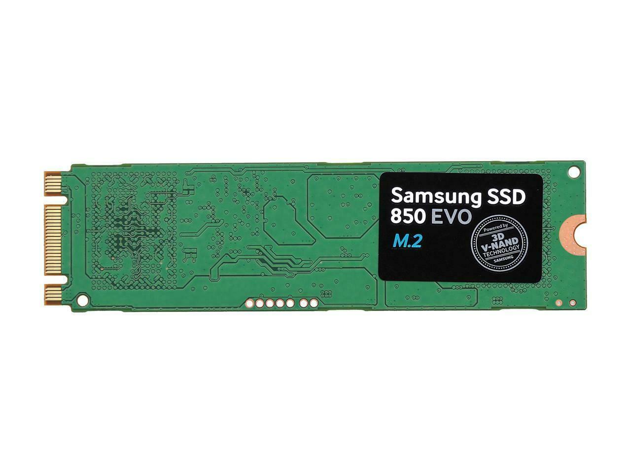 SAMSUNG 850 EVO M.2 2280 500GB SATA III 3D NAND Internal SSD Single Unit Version MZ-N5E500BW — OEM packing