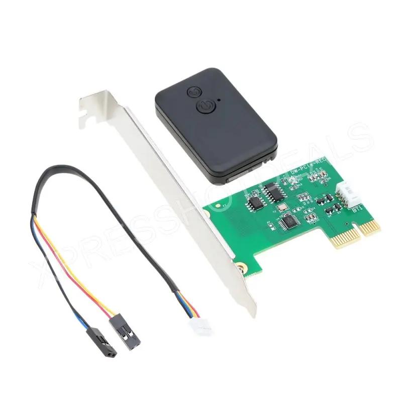 Desktop 2.4G Wireless Switch Turn On/Off Computer Remote Control PCI-E