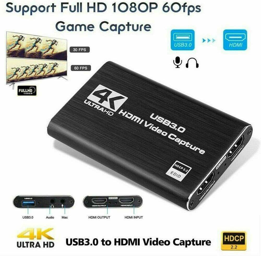 Картридж видеозахвата LUOM 4K для записи и потоковой передачи