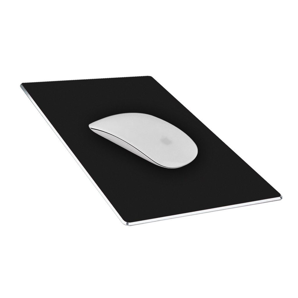 LUOMs 9.29″x6.14″Aluminum Gaming Mouse Pad with Anti-Skid Rubber Base for Fast and Accurate Control