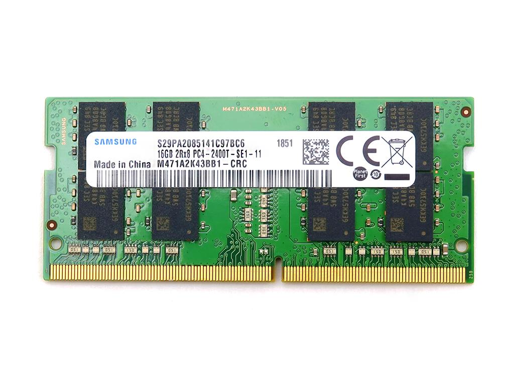 M471A2K43BB1-CRC_UA Samsung 16GB 2RX8 DDR4 SO-DIMM PC4-19200 2400MHZ Memory Module M471A2K43BB1-CRC Laptop Memory