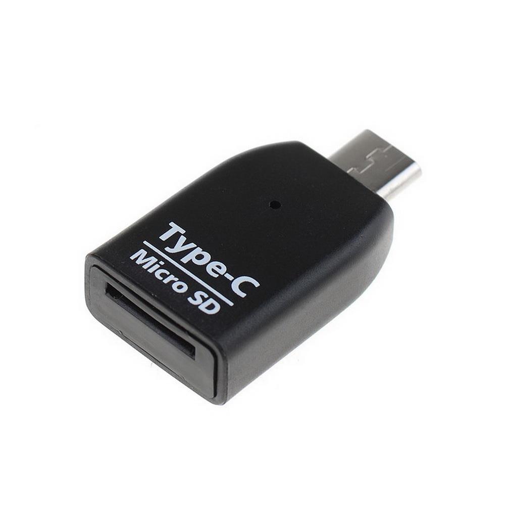 axGear USB-C External Card Reader Type C USB 3.1 OTG Adapter for Micro SD TF Memory