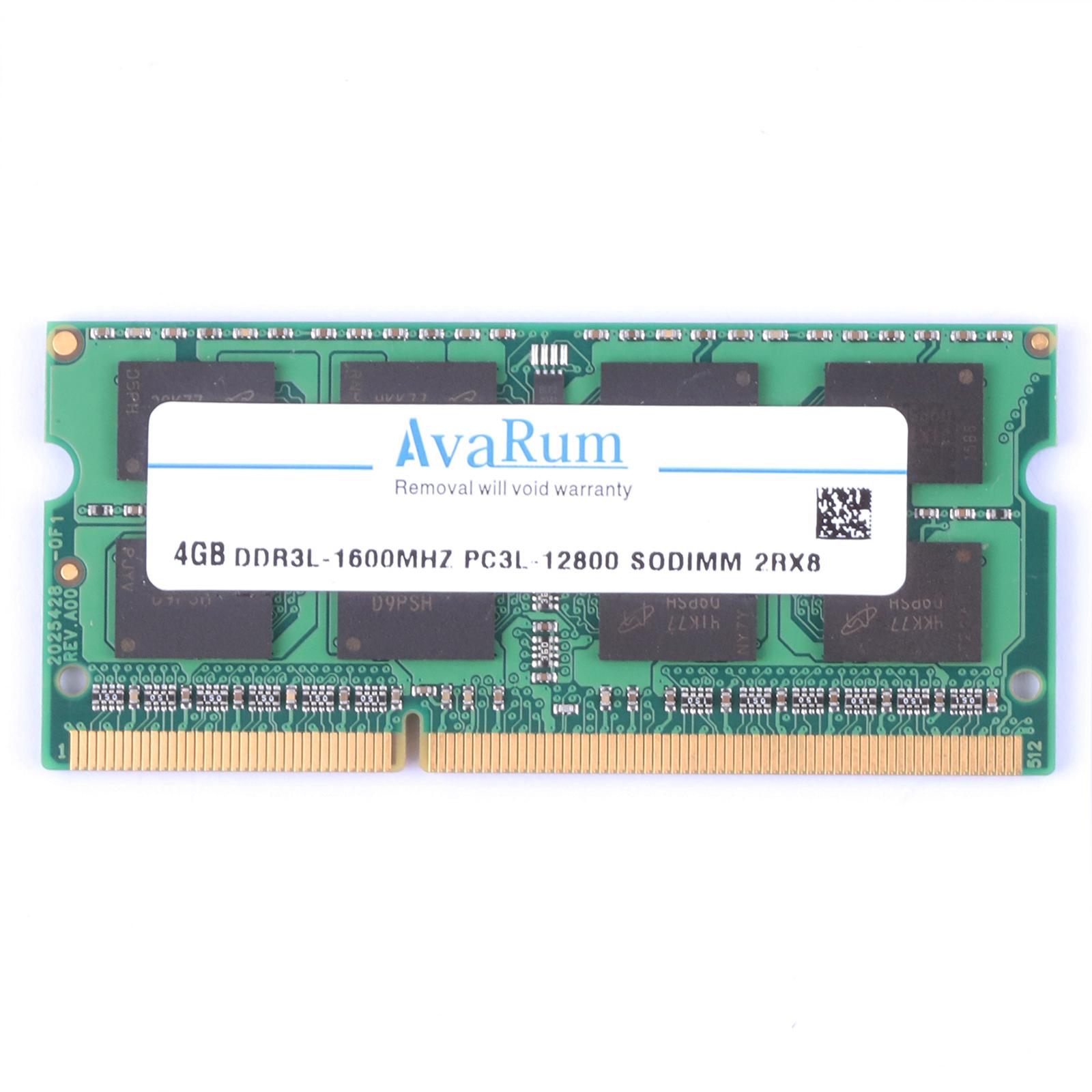 Avarum RAM equal to 8GB (2 x 4GB) 204-Pin DDR3 SO-DIMM DDR3L 1600 (PC3L 12800) Memory for Mac Model CT2K4G3S160BJM