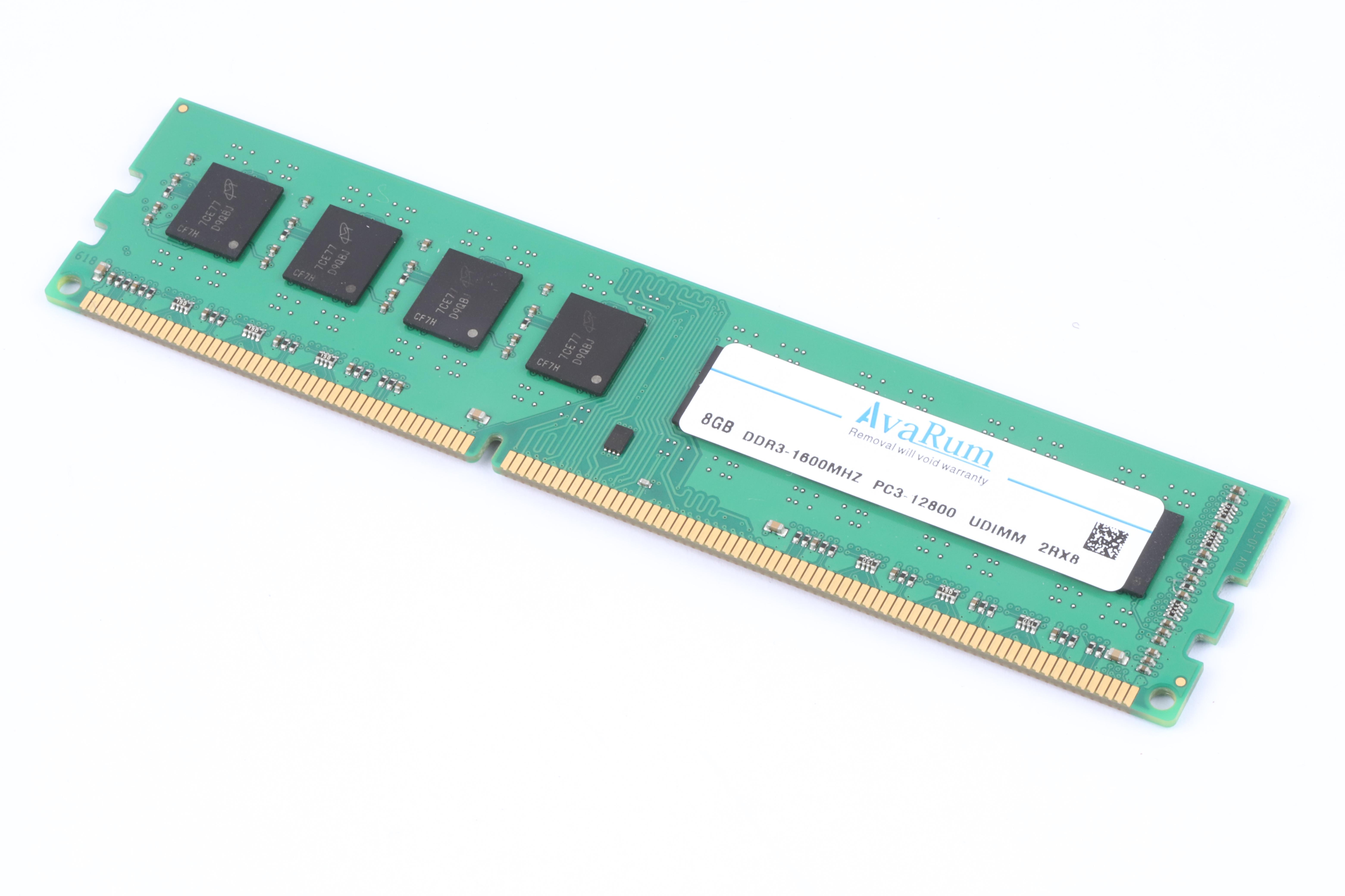 Avarum RAM equal to 8GB DDR3 1600 (PC3 12800) Desktop Memory Model CT102464BA160B