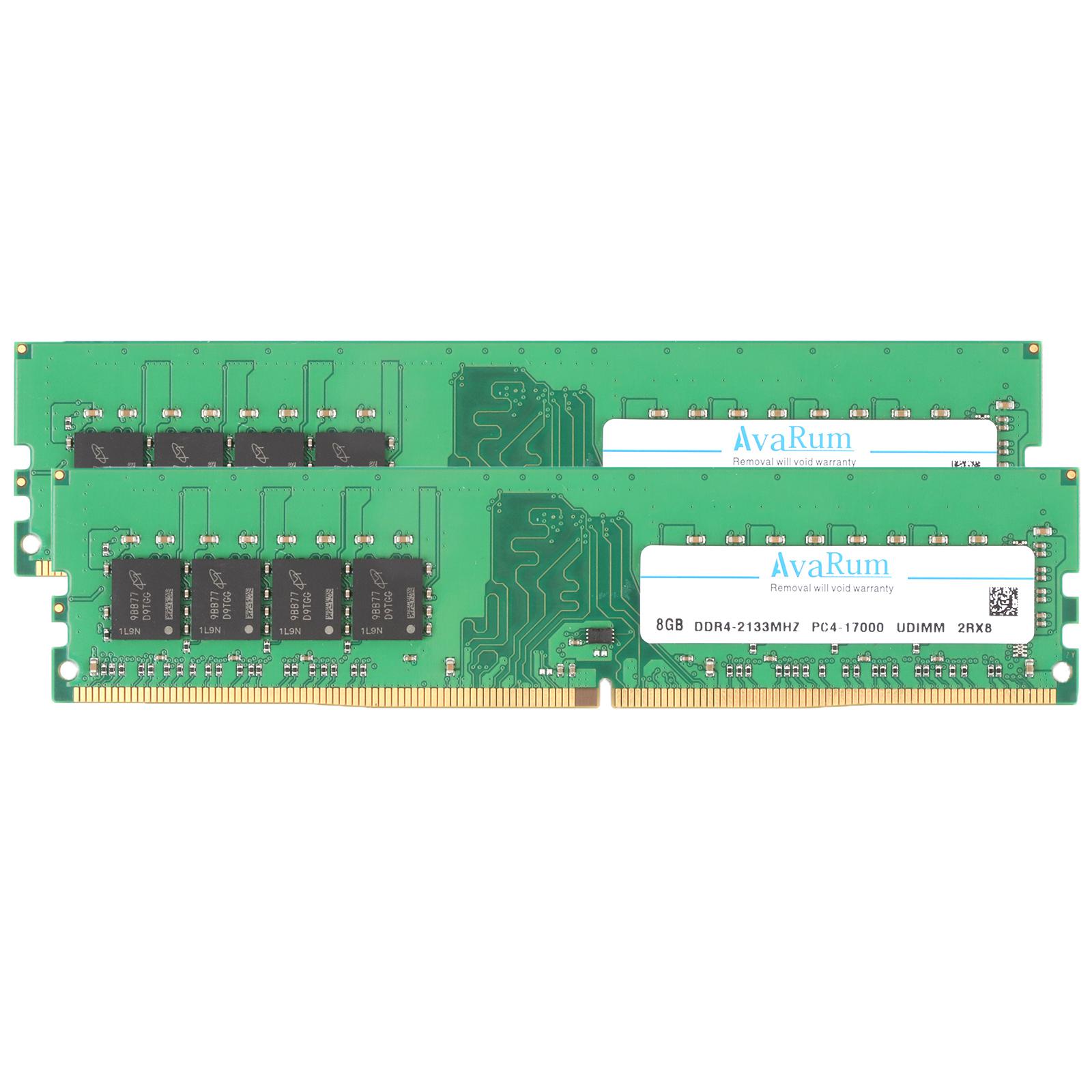 Avarum RAM equal to 16GB (2 x 8GB) DDR4 2133 (PC4 17000) Desktop Memory Model CT2K8G4DFS8213