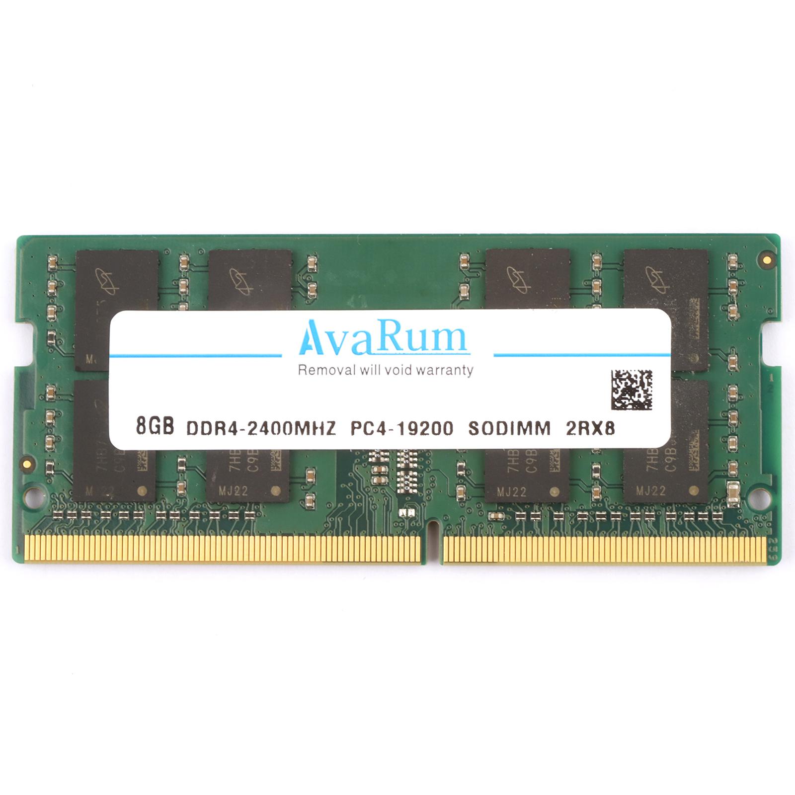 Avarum RAM equal to 8GB Single DDR4 2400 (PC4 19200) 260-Pin SODIMM Memory — CT8G4SFS824A