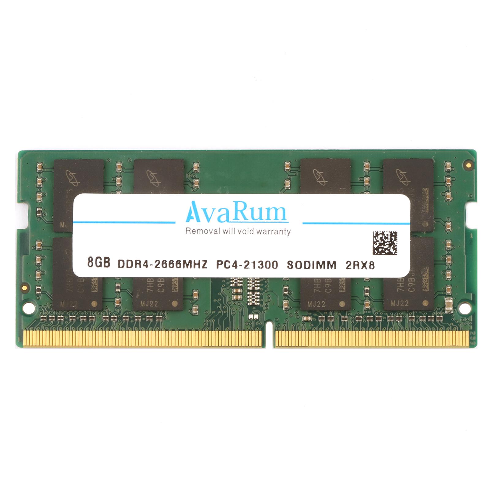 Avarum RAM equal to 8GB 260-Pin DDR4 SO-DIMM DDR4 2666 (PC4 21300) Notebook Memory Model CT8G4SFS8266