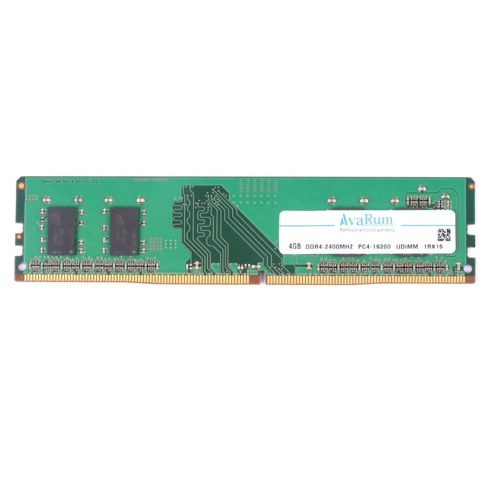 Avarum RAM equal to 4GB DDR4 2400 MT/s (PC4-19200) SR x8 DIMM 288-Pin — CT4G4DFS824A