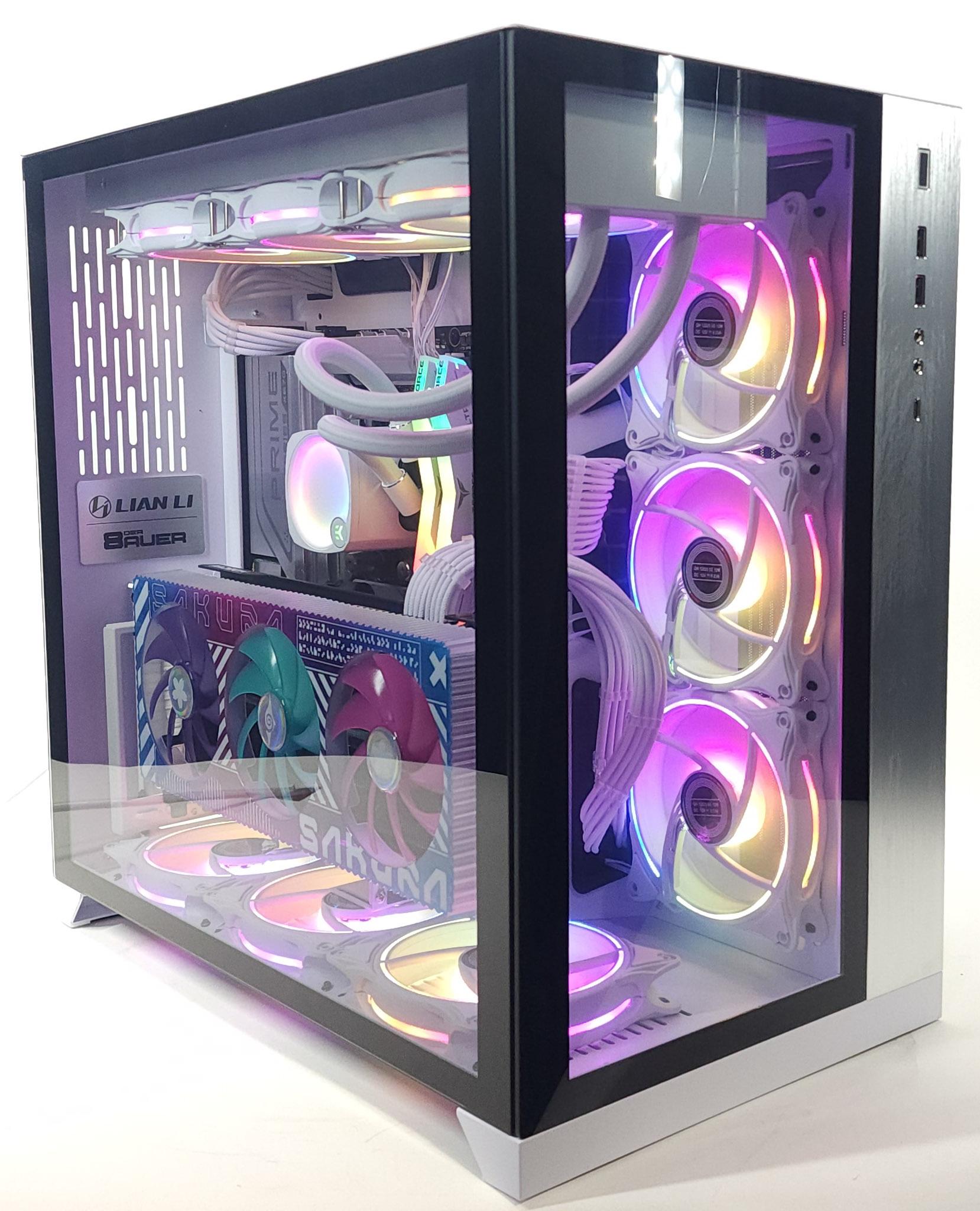 Gaming PC — Ryzen 7 7800X3D 5.0GHz — AMD RX 7900 XTX 24GB — 32GB DDR5 RAM — 1TB NVME M.2 SSD (Solid State Drive) — 1000W 80+ Gold PSU — Wi-Fi — Desktop Computer